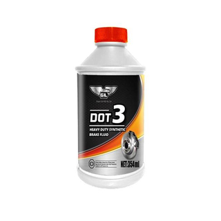 Líquido de frenos totalmente sintético Dot3 de 354 ml
